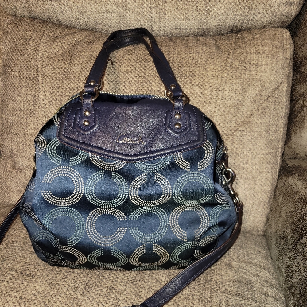 Coach Purse Blue